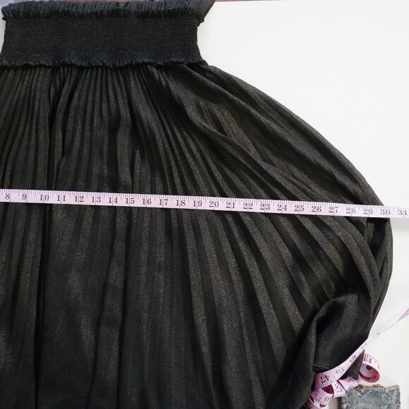 Nanette Lepore Pleated Dress Smocked Neck and Waist Size 4 - Picture 11 of 16